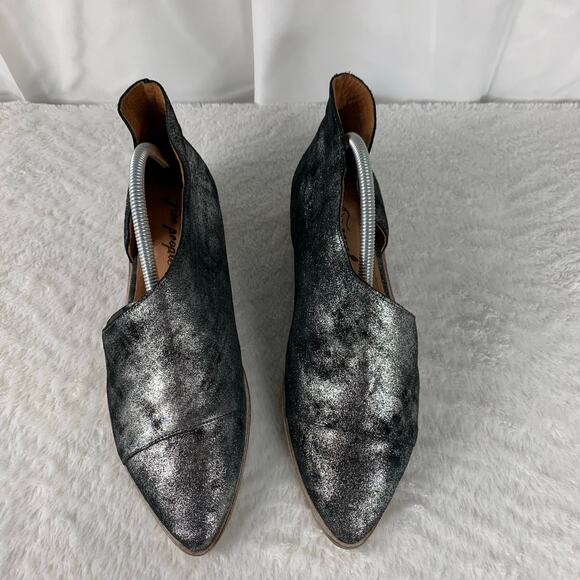 Free People Women's Royale Metallic Flat Size 41 (10-11) - Picture 2 of 10